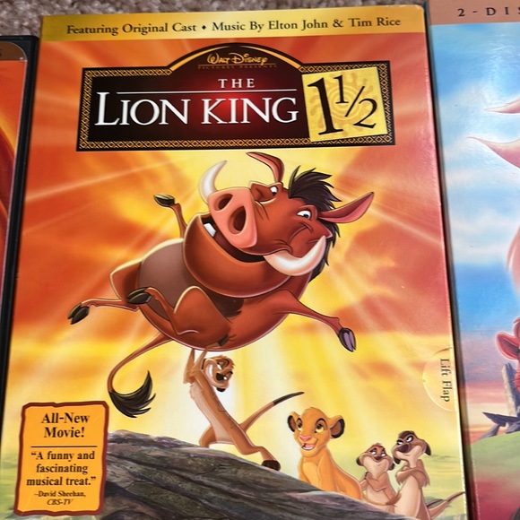 Lot of Disney The Lion King DVDs - Picture 3 of 5